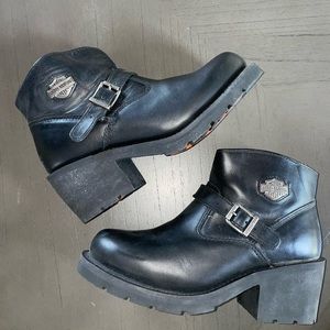 *VINTAGE* Harley Davidson Ladies Riding Boots